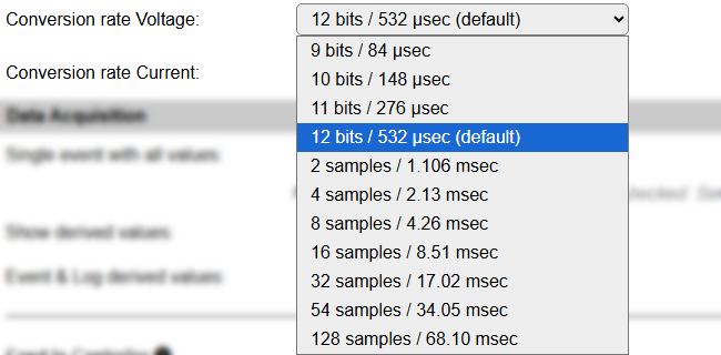 Conversion rate options