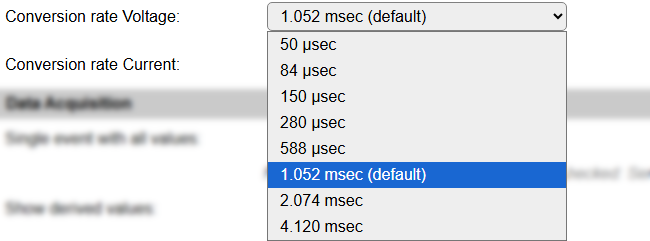 Conversion rate options