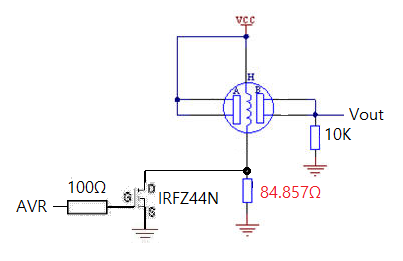 MQ-7 heater circuit